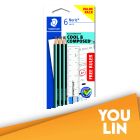 STAEDTLER 118 SBK-3 2B Triangular Exam Set - Blue