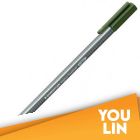 STAEDTLER 334-55 Triplus Fineliner - Green Earth