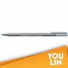 STAEDTLER 334-82 Triplus Fineliner- Silver Grey