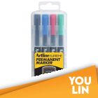 Artline EPF-700/4PW1 Permanent Supreme Marker Pen 1.0mm 4 Colour