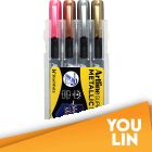 Artline EPF-790/4PW1 Permanent Metallic Marker Pen 1.0mm 4 Colour