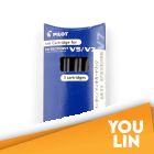 PILOT Bxs-Ic Ink Cartridge For Bxc - V5/V7 3Pcs/Pkt - Blue