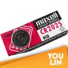 Maxell Lithium CR2025 Battery