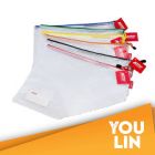 Astar ZB6813-M A4 Soft Mesh Zipper Bag