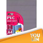 APLUS A4 PVC Rigid Sheet (Plastic Cover) 10'S