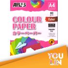 APLUS CP4803 A4 80gm Mix Cyber Colour Paper 100'S Ast