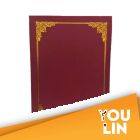 APLUS CH433 A4 Certificate Holder - Hard (Maroon)