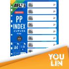 APLUS PP-4104 PP Index Divider 1-10