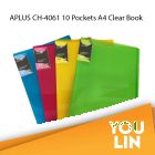 APLUS CH-4061 A4 Clear Book 10'S