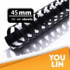 APLUS 45MM Binding Comb - Black 50'S