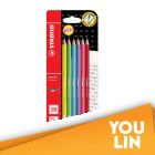 STABILO Micro 288G-BL6 2B Pencil Set