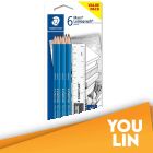 STAEDTLER 130462BBK610 Norica 2B Pencil Set + Era + Spr