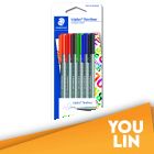 STAEDTLER 334 SBK6-4 Triplus Fineliner Set of 6 Colors (Primera)