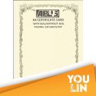 APLUS A4 160GM CERTIFICATE CARD 100'S/PKT - A01