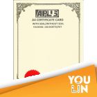 APLUS A4 160gm Certificate Card V/Seal - APS8