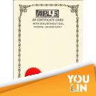 APLUS A4 160gm Certificate Card V/Seal - AS26