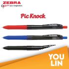 Zebra BA65 Pin Knock Retractable Gel Pen 0.7MM