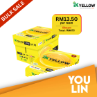 IK Yellow 80gsm A4 Paper 500's x 50ream