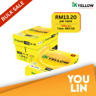 IK Yellow 80gsm A4 Paper 500's x 100ream