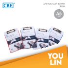 CBE 1350 A5 Acrylic Clip Board