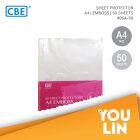 CBE 406A-50 Emboss Sheet Protectors 50's