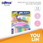 Dolphin Nara Round Stick Modeling Clay - Pastel Color