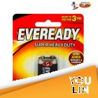 Eveready 1222BP1 9V Super Heavy Duty Battery