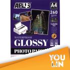 APLUS GLOSSY PAPER GP-4260 A4 260GSM 100'S