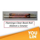 Flamingo Book Wrapper 450MM X 5M - Clear