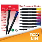 Faber Castell Slim Permanent Fine Marker 1564 - Fine Bullet Tip (Per Pcs)