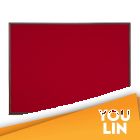 WriteBest Aluminum Frame Velvet Notice Board