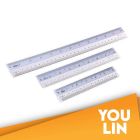 PVC White Side Ruler 15cm/20cm/30cm