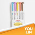 Zebra WKT7-5C-RC Mildliner Highlighter 5pcs