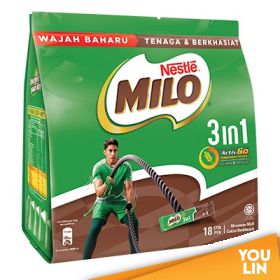 MILO ACTIV-GO 3 IN 1 - STICK PACK (14'Sx33G)