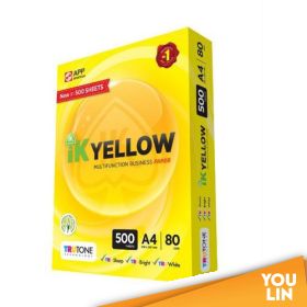 IK Yellow 80gsm A4 Paper 500's/ream