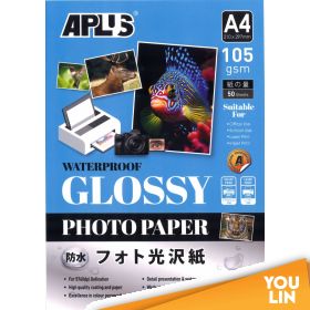 APLUS GLOSSY PAPER GP-4105 A4 105GSM 100'S