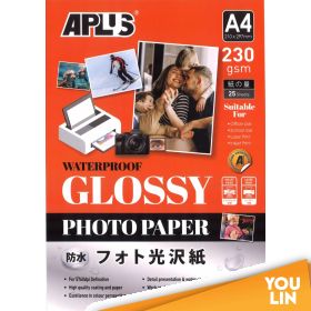 APLUS GLOSSY PAPER GP-4230 A4 230GSM 100'S