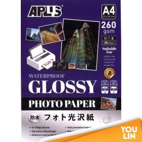 APLUS GLOSSY PAPER GP-4260 A4 260GSM 100'S