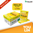 IK Yellow 70gsm A4 Paper - 500's x 50ream