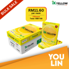 IK Yellow 70gsm A4 Paper - 500's x 100ream