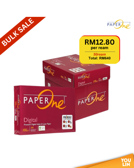 PaperOne A4 80gsm Digital - Carbon Neutral P1D 500's x 50ream
