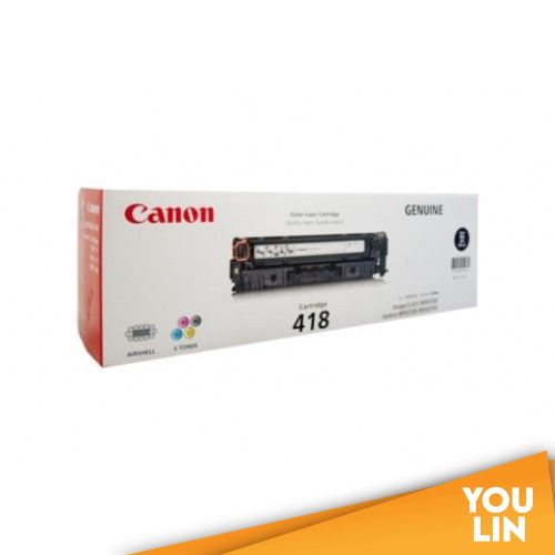 Canon Cartridge 418 Black Toner Cartridge - Ink & Toner