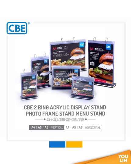 CBE Menu Stand A5 Horizontal (287)