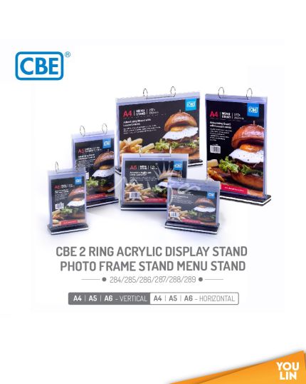 CBE Menu Stand A6 Vertical (288)