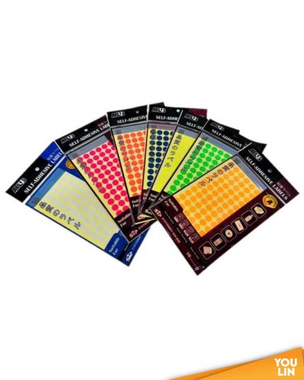 APLUS AP320 16MM Color Label Sticker 10'S - Colour