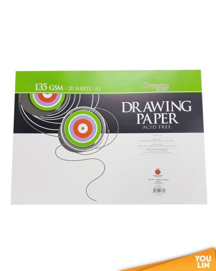 Campap CA3761 A3 135GSM Drawing Paper