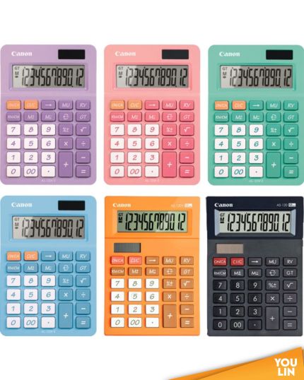 Canon Desktop Calculator 12 Digits AS-120V II 