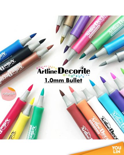 Artline EDFM-1 Decorite Marker Pen 1.0mm