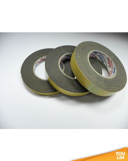 Subaru Double Sided Foam Auto Tape 18mm x 10m Black