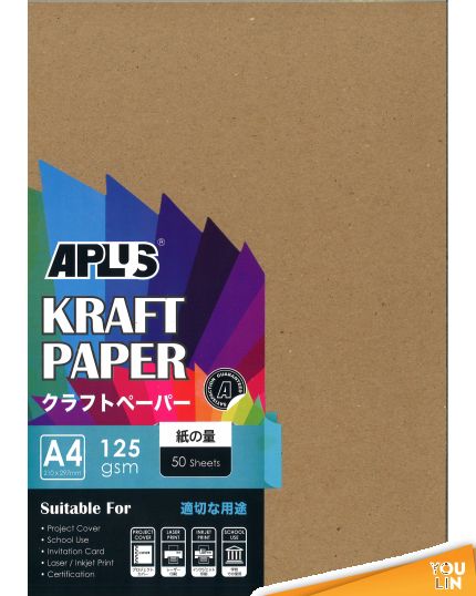 APLUS 125050-KP Kraft Paper 50'S